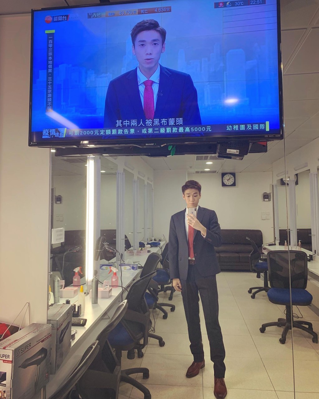 陳書君曾是有線新聞的主播之一。