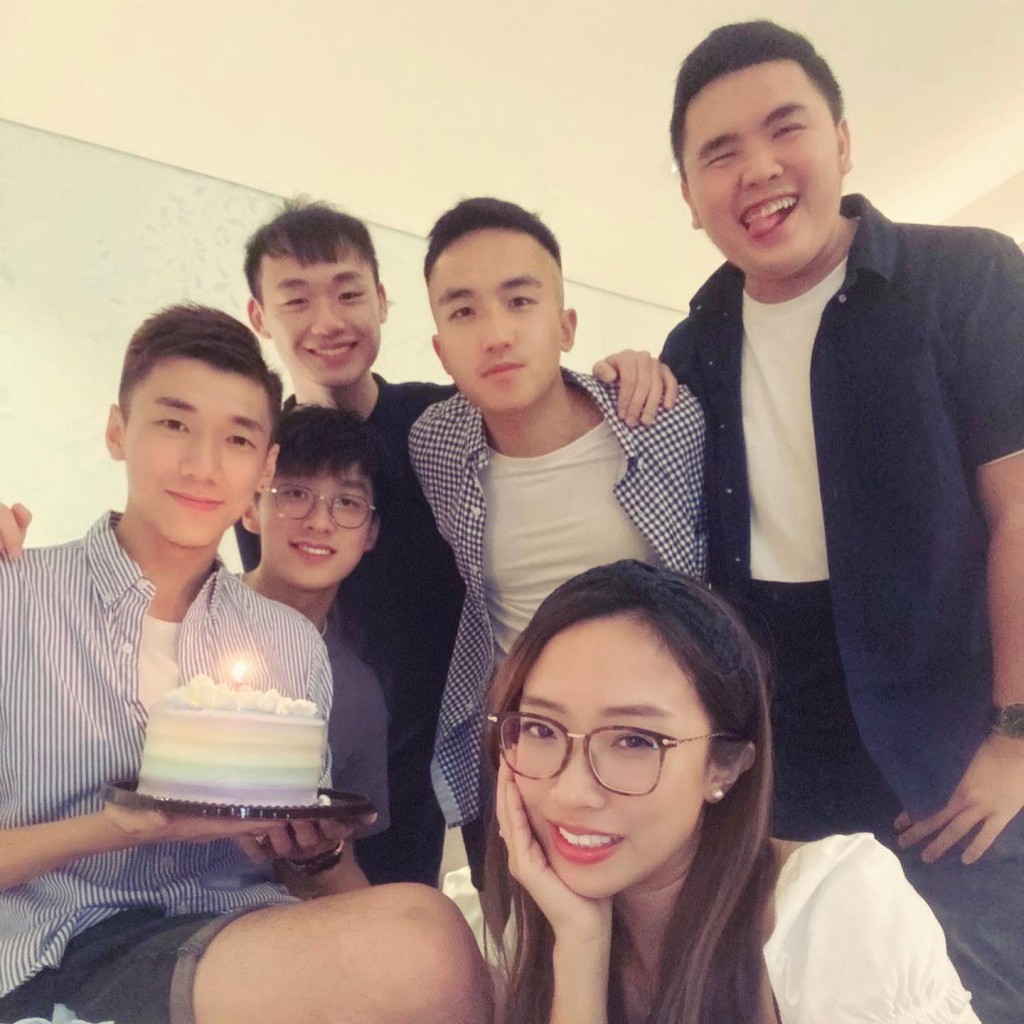 陳書君經常帶同男友Steven參與朋友聚會。