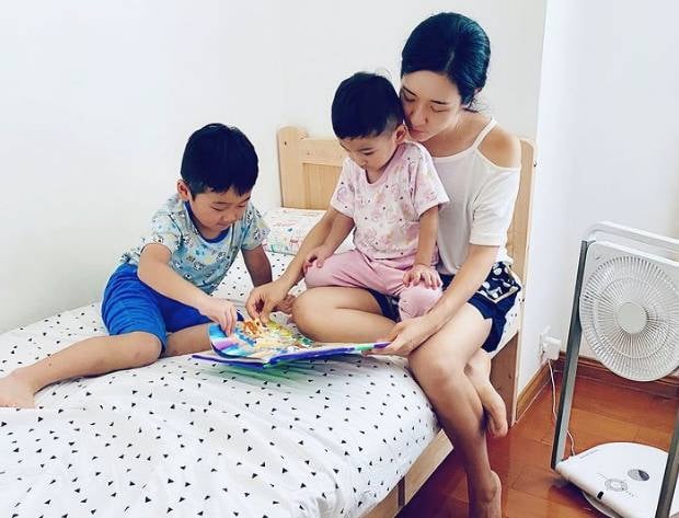 伍偉樂的四名子女表演慾強。