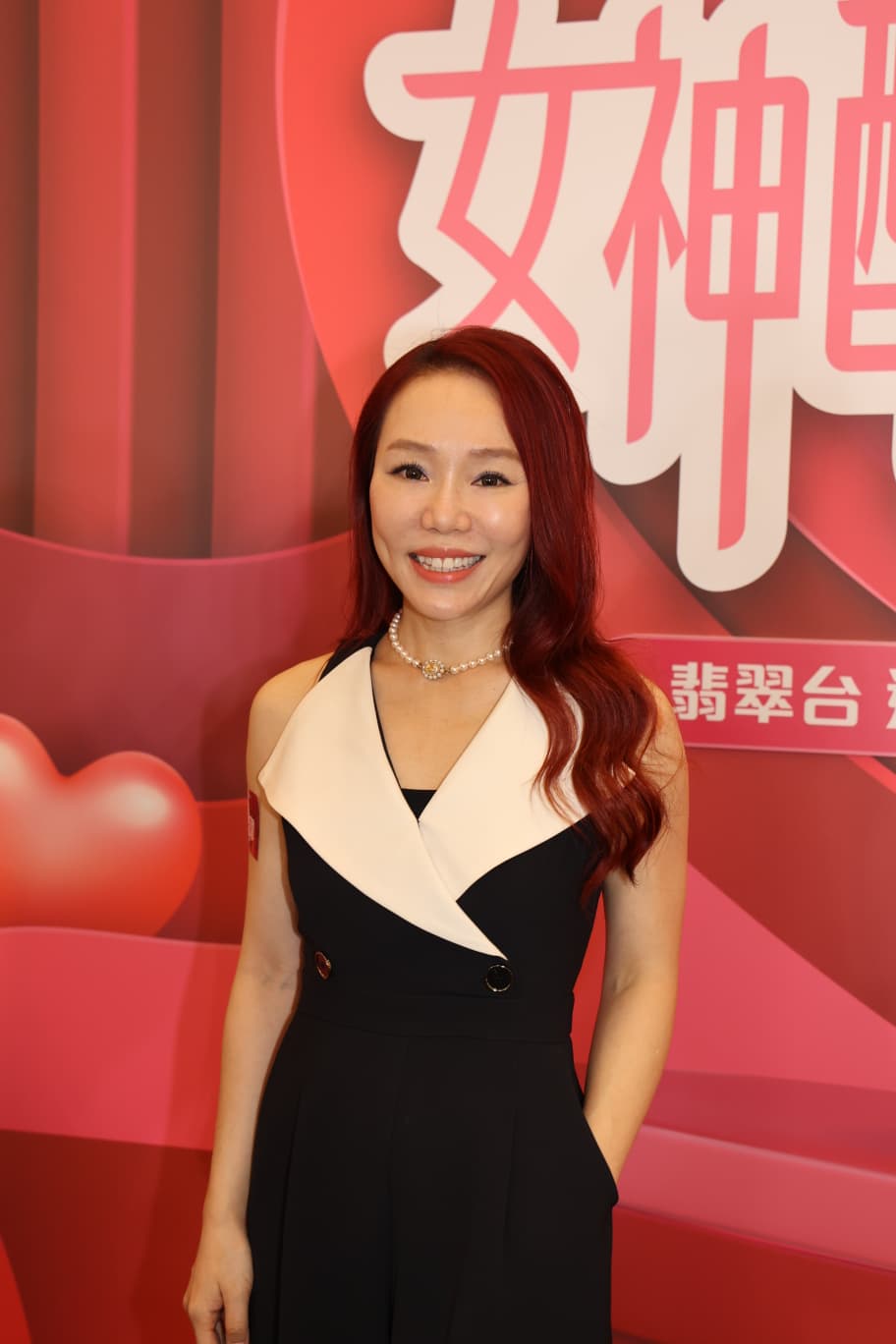雲文子出席《女神配對計劃2》的宣傳活動。