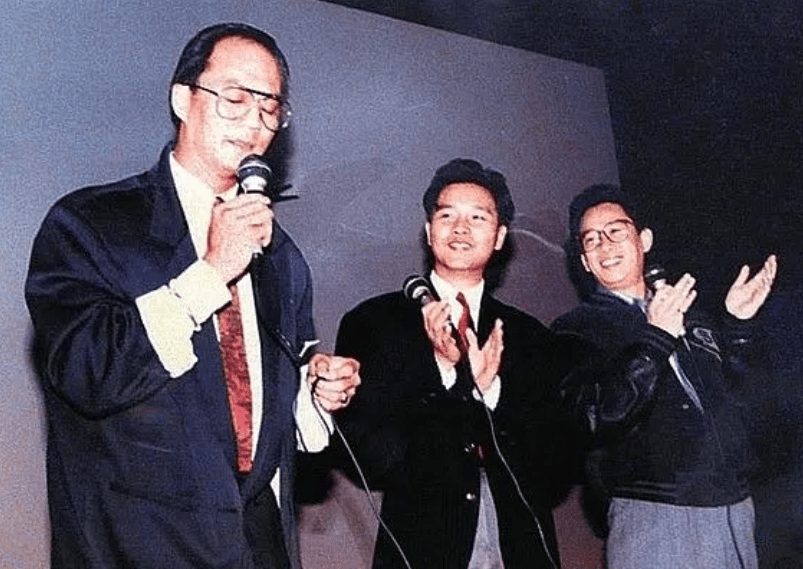 狄龍與張國榮。