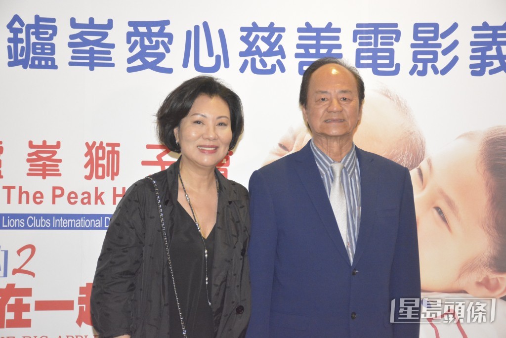 狄龍與太太陶敏明感情十分恩愛。