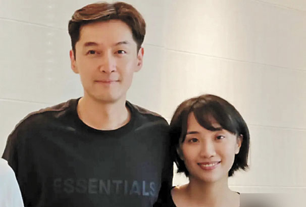 胡歌和妻子黃曦甯育有一女。網上圖片