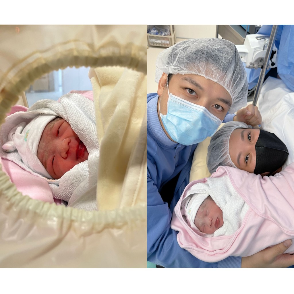 黎燕珊大女2024年誕下女兒。