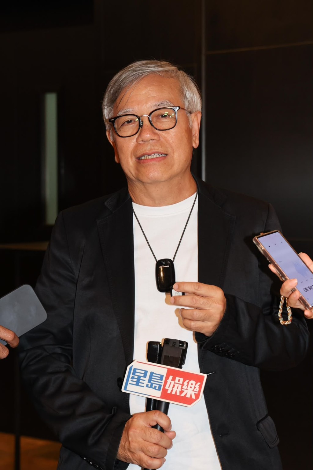 談到《功夫女足》最終版本沒有自己,田啟文表示並不介意。