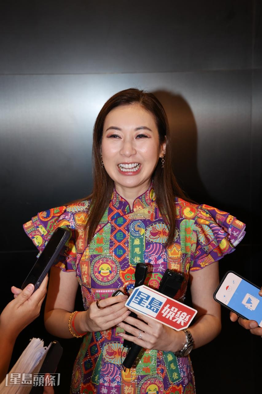 莊思敏笑言，以後將不再公開談論家庭事。