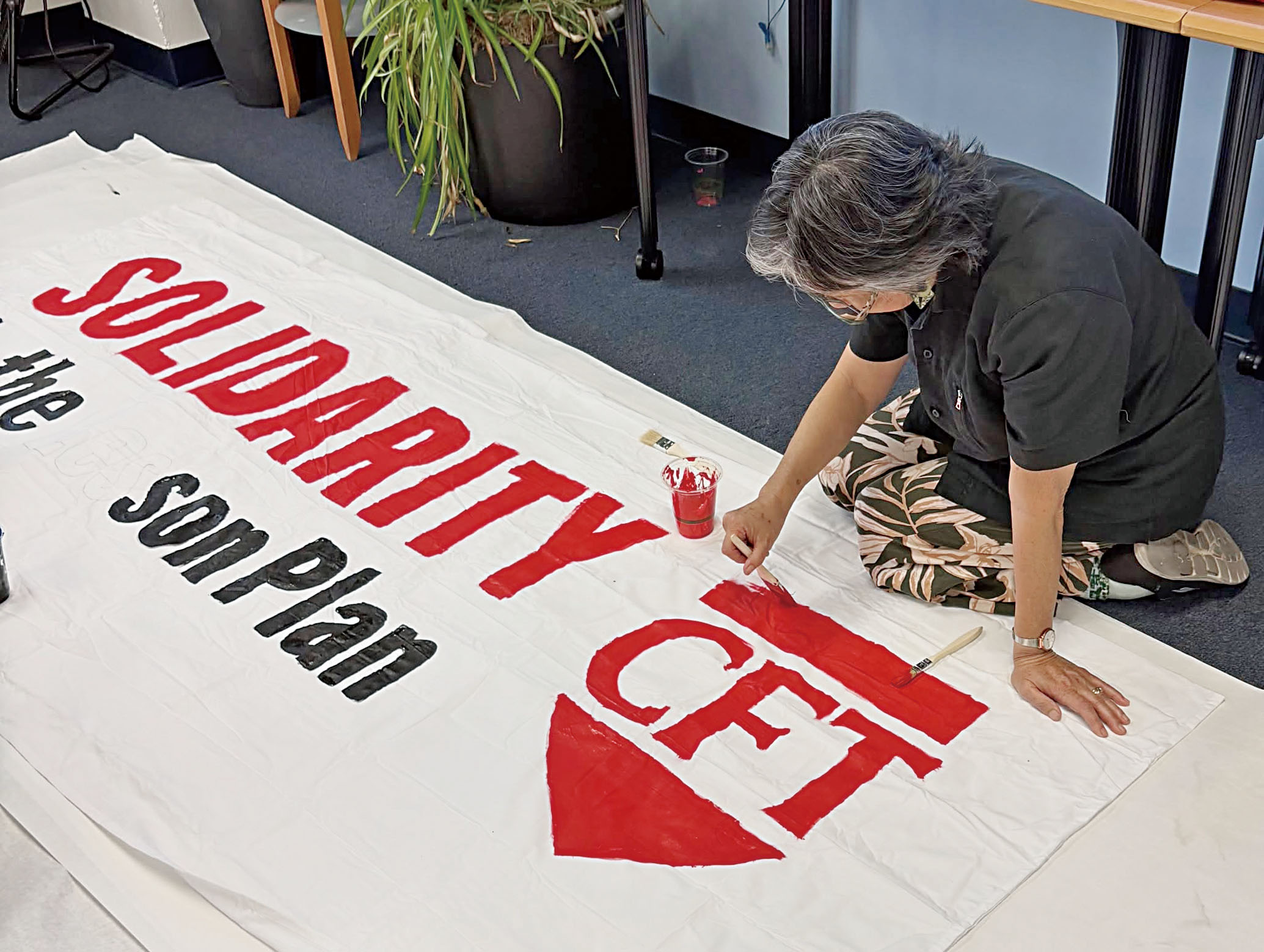 加州教師聯合會（CFT）公開立場力挺40號提案。CFT