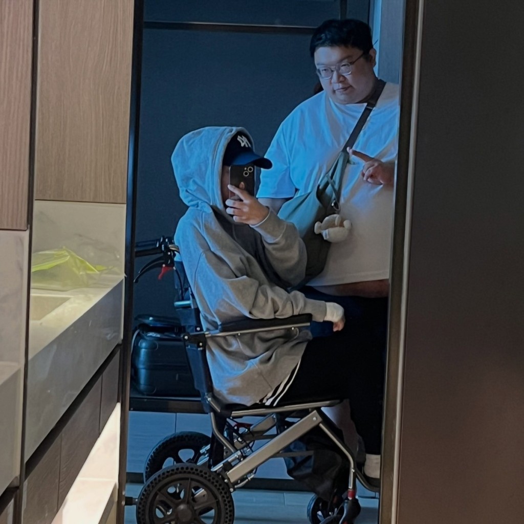 阿寶經歷長達一年的抗癌過程。
