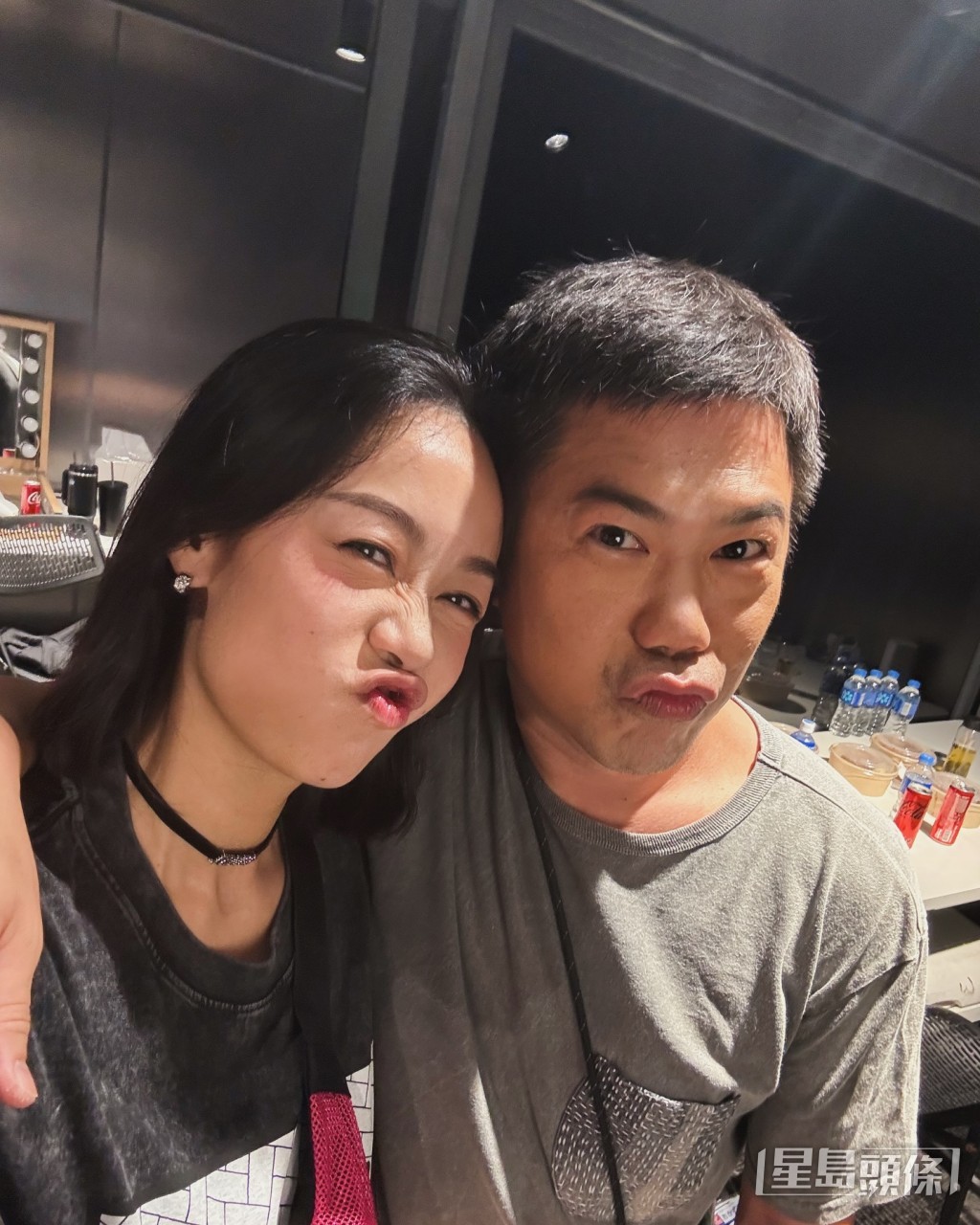 黃心穎與泥鯭不時分享甜蜜生活點滴。