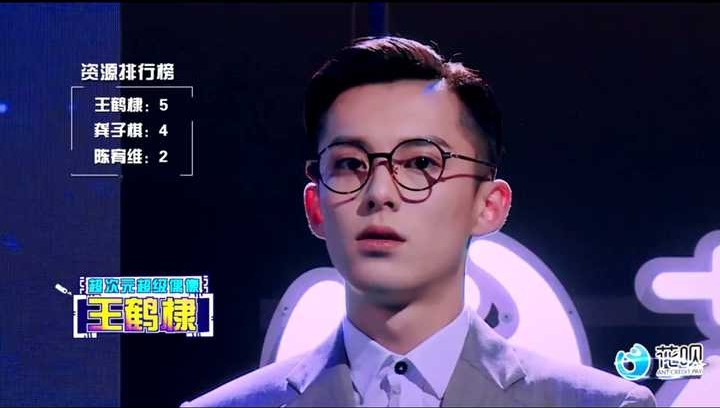 19歲的王鶴棣在2017年參加了選秀節目《超次元偶像》。