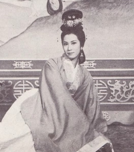 1965年,白茵在電影《西施》中的演出。