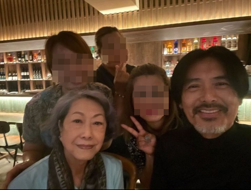 周潤發早前曾與白茵聚會。