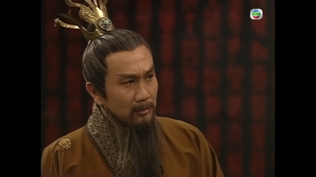 郭鋒在《尋秦記》中將權臣呂不韋的氣勢演繹得淋漓盡致。
