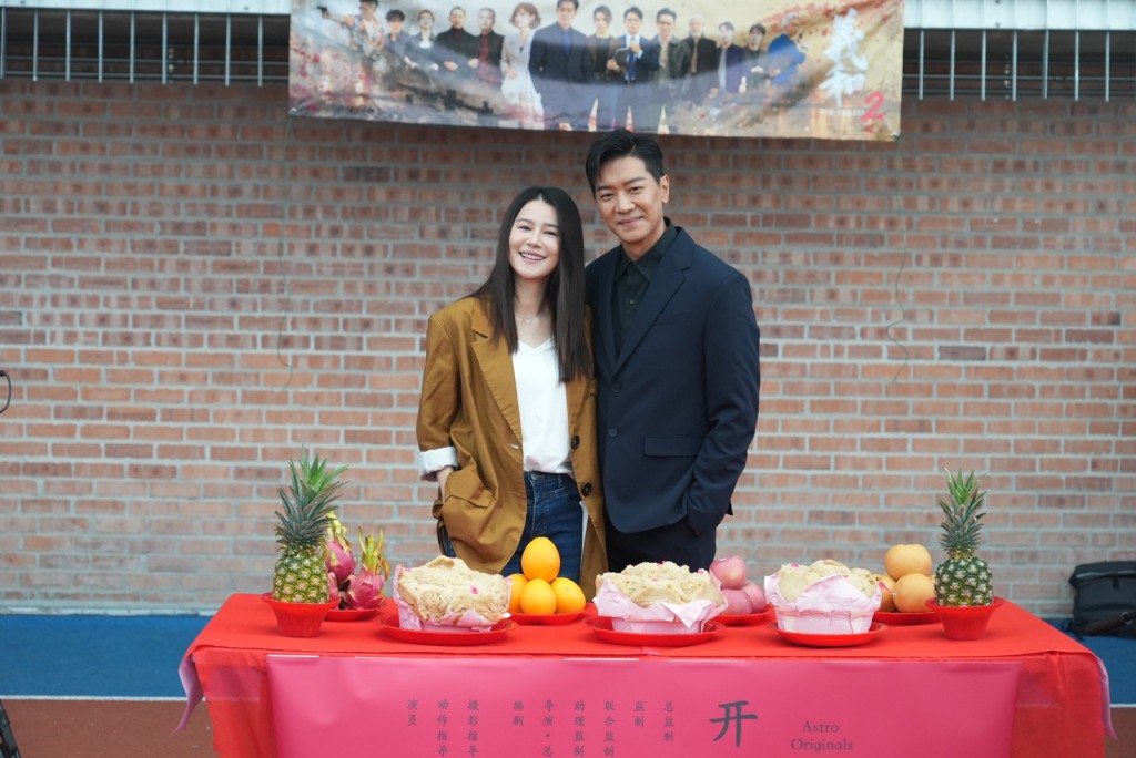 這次是黃翠如首次到馬來西亞拍攝電視劇。