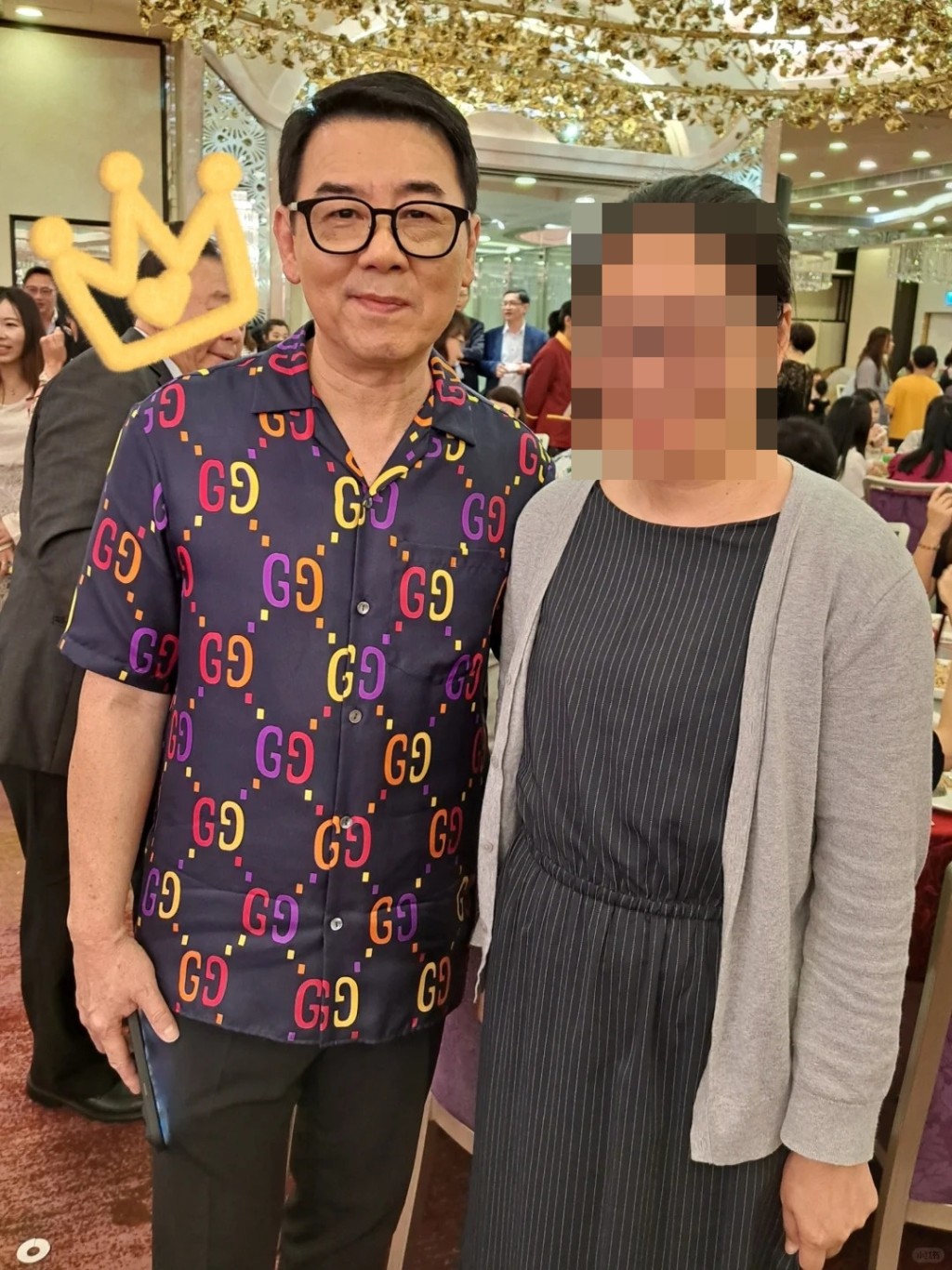 王書麒曾患上「面顏神經麻痹」(面癱)。