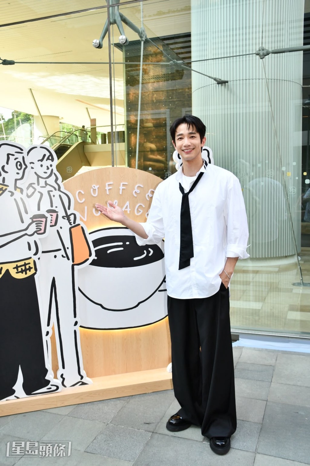 劉以豪表示，會選擇個性幽默、活潑的女生作為交往對象。