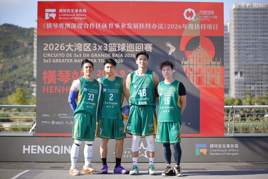 「星BA」今次派出（左起）江梓瑋、蘇勇燁、客席的劉晉邦及馮志豪出賽。