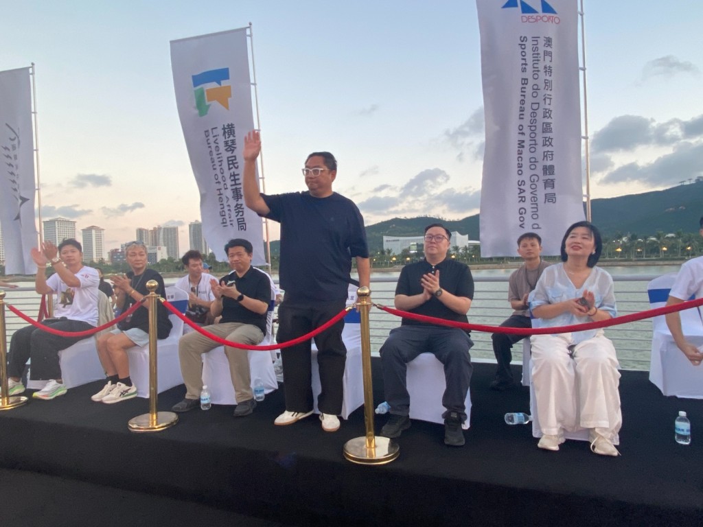 《2026大灣區3x3籃球巡迴賽》主辦單位澳門星娛樂製作公司行政總裁老傑龍。