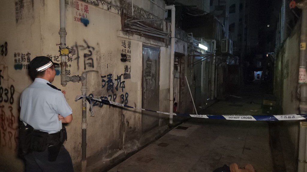 深水埗後巷疑現盜竊 父子見義勇為制止 兩人同告受傷送院
