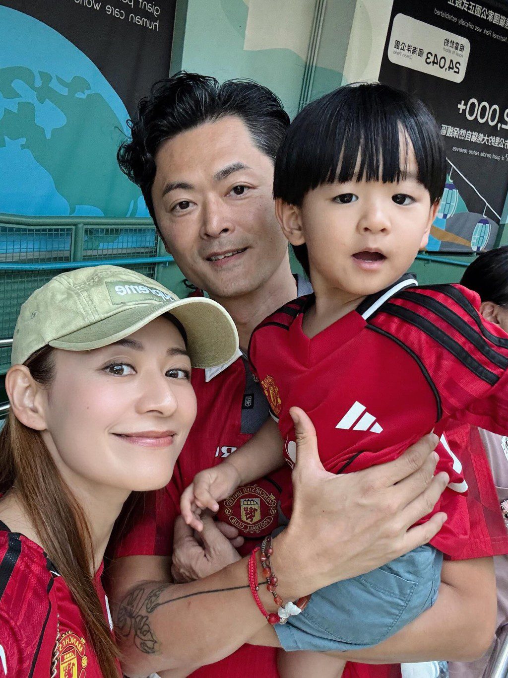 江若琳與丈夫蕭唯展婚後育有一名兒子。