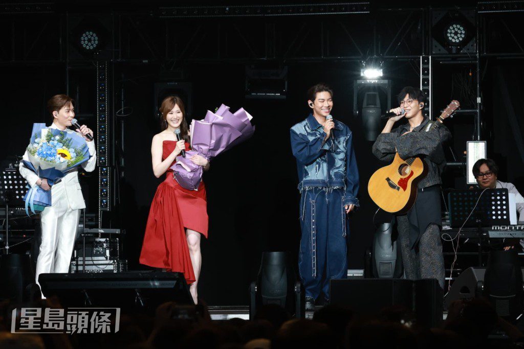 羅天宇、吳業坤、周志康、劉佩玥等藝人參與《愛爆動物音樂秀》演出。