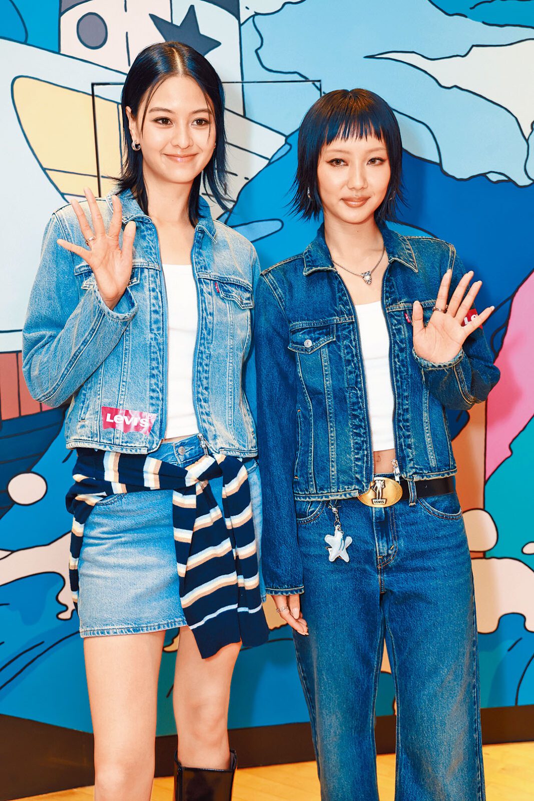 Amy Lo(左)即將舉行粉絲見面會,Marf就忙到自嘲精神分裂。