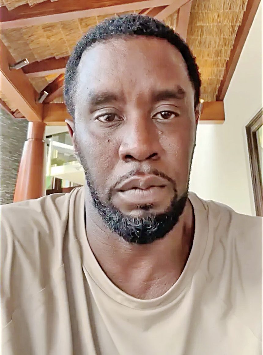庫姆斯在囚中仍用手機瀏覽社交平台，甚至擁有平板電腦觀看電影。Diddy Instagram圖片