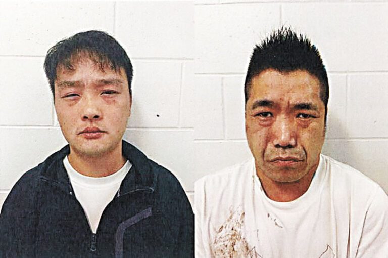 徐大龍和鄭雄。威爾頓警察局提供