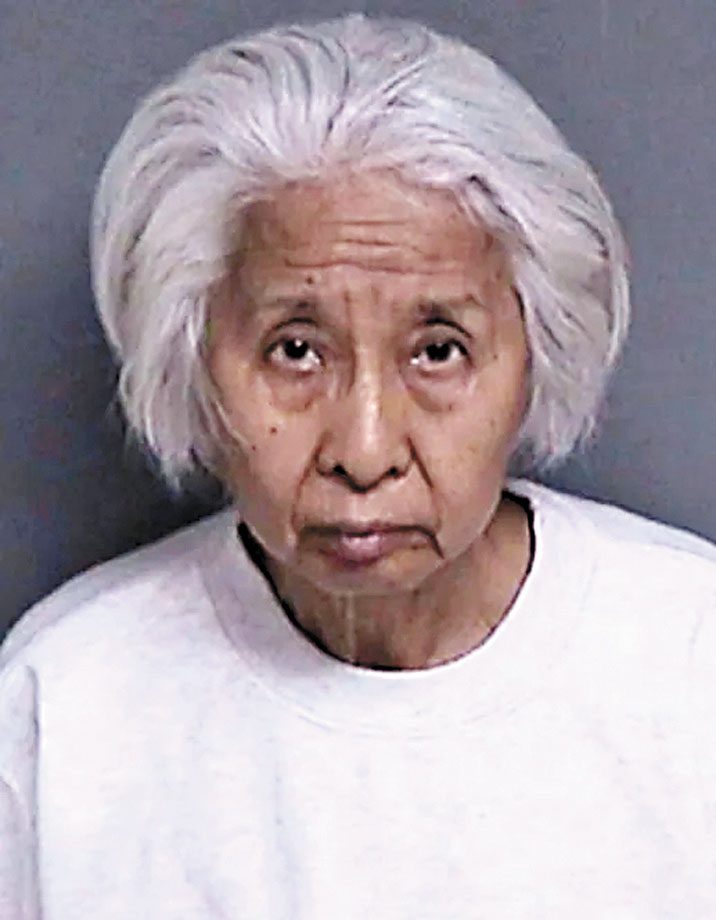 嫌犯陳世莉。阿拉美達縣縣警局