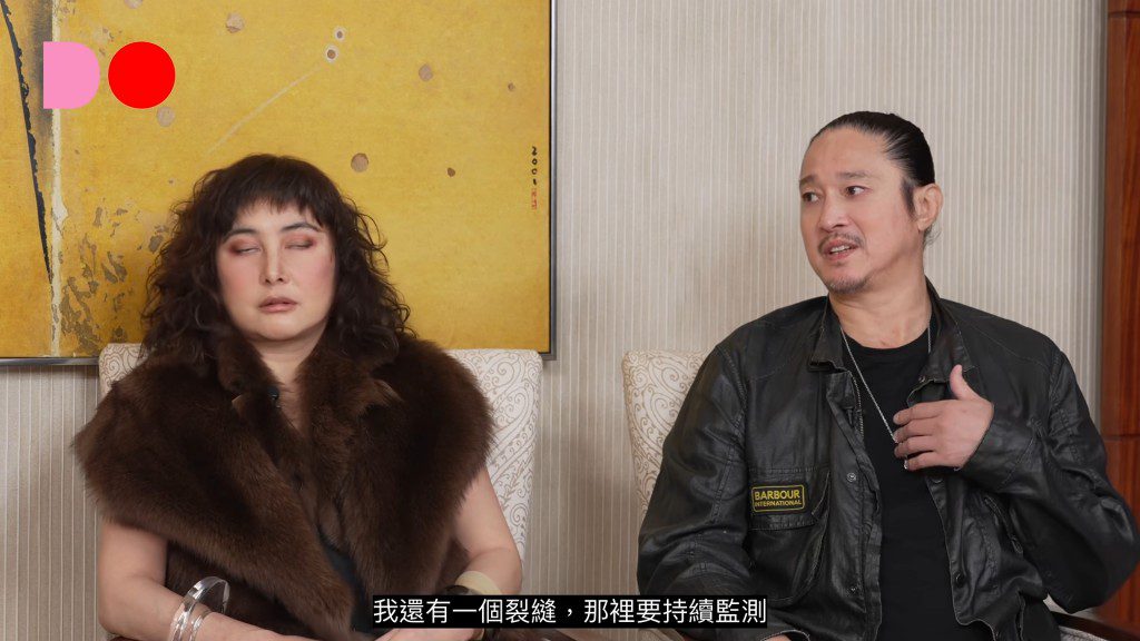 陳子聰續說:「我希望先專注自己嘅的身體健康,因為覺得未達到穩定嘅狀態。」