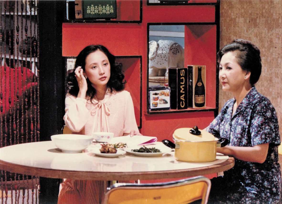 藍琪演過多部作品,圖為藍琪(左)與馬之秦的劇照。網上圖片
