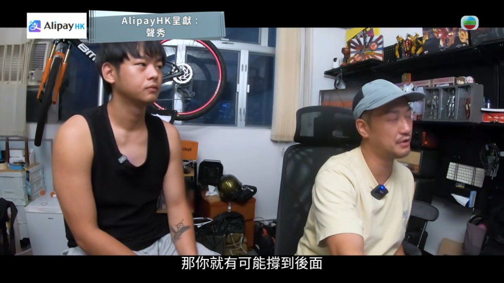 身為導師的吳浩康曾為小林進行練習指導。