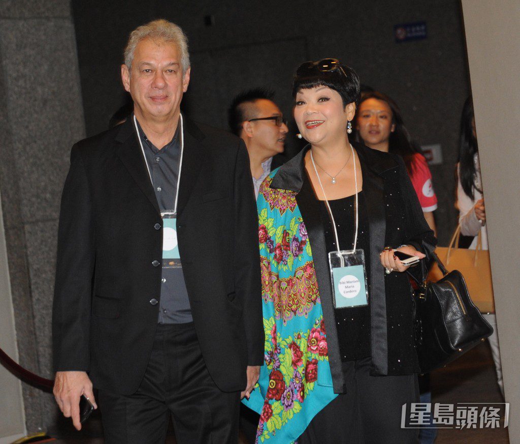 肥媽與第二任丈夫施曉洋(Rick)昔日經常出雙入對。