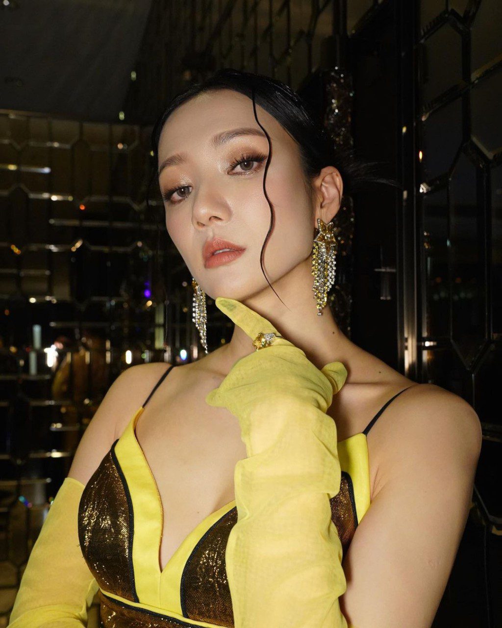 婚後,王君馨偶爾仍會以性感造型出席公開活動。