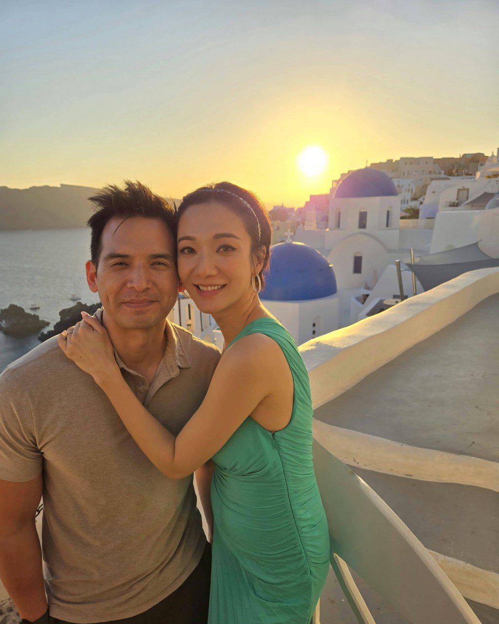 結婚前,王君馨與Daniel曾維持異地戀。