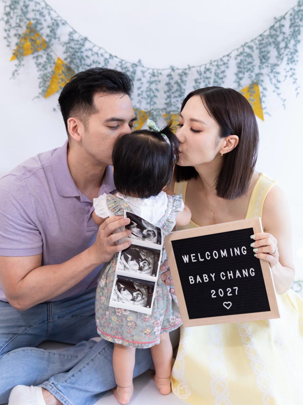 王君馨宣佈懷的是女兒,預產期在2027年。