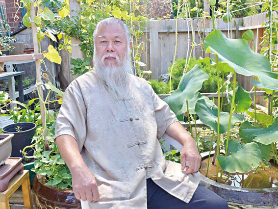 僑社友好緬懷陳海韶老師。 梁敏育攝