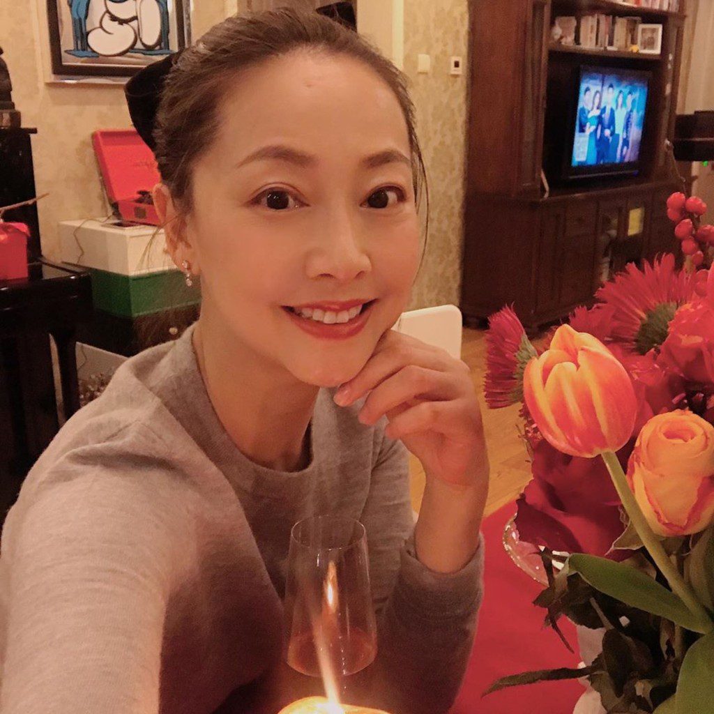 張茜婚後生活悠閒。