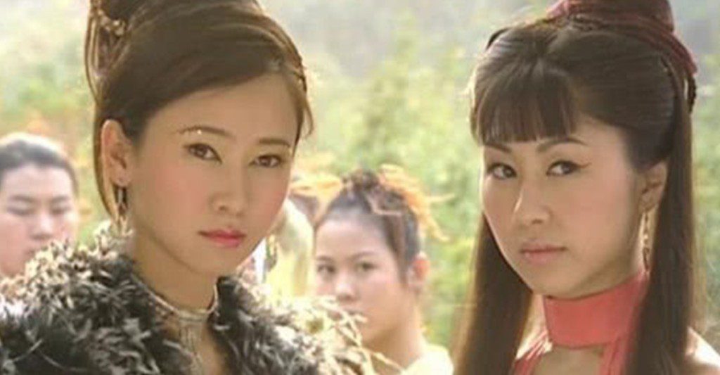 胡定欣在《大唐雙龍傳》中飾演妖女「婠婠」。
