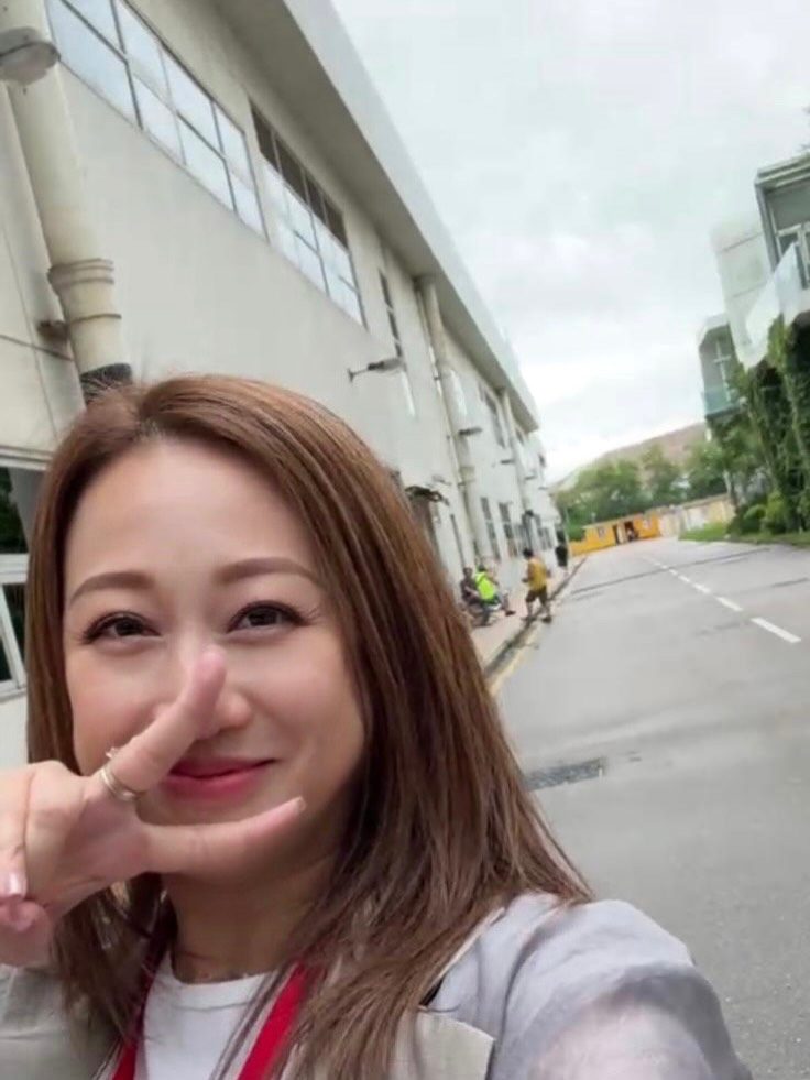 夏竹欣早前曾重返TVB,但身份是提供保險相關服務。