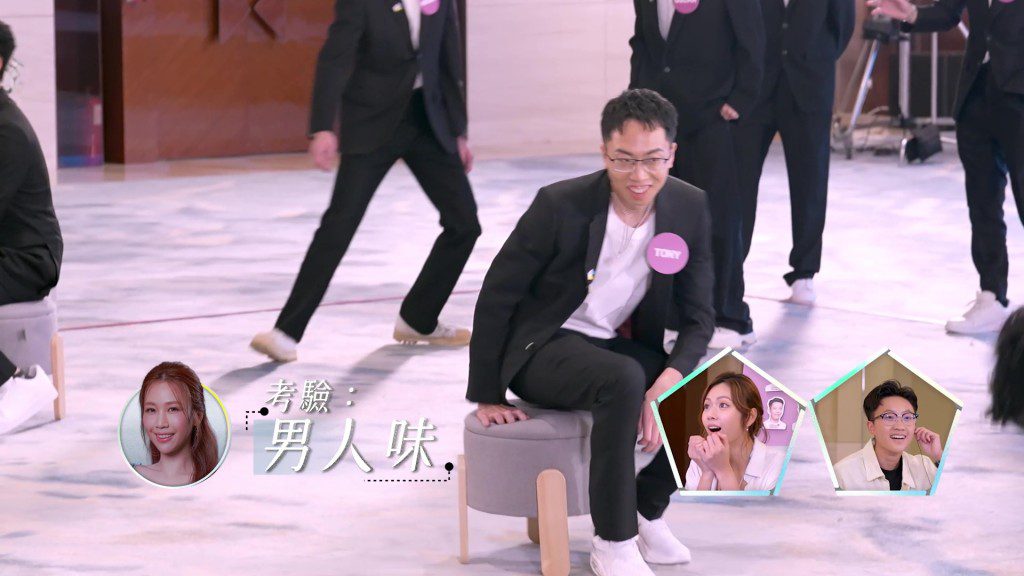 林福明在遊戲中盡力表現。