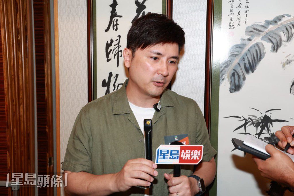 李泳豪忙於工作,坦言未有時間觀看新劇《愛.回家之三代同糖》。