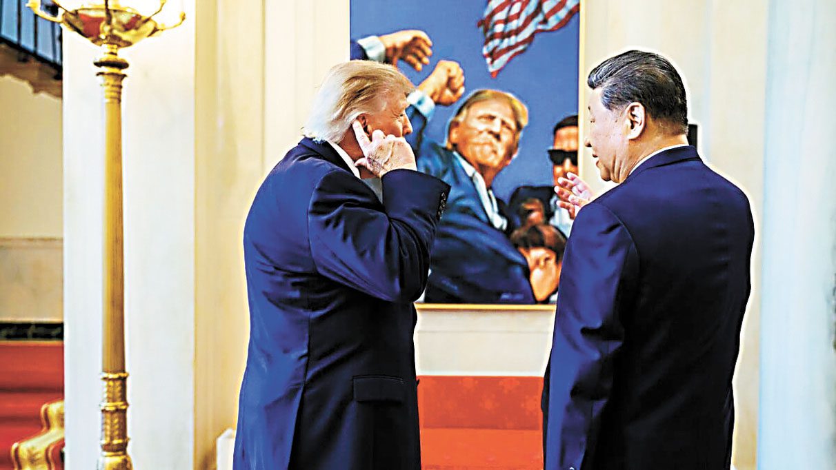 白宮發布了一組習近平訪白宮時內場照片，因為當時沒有外部記者在場。網上圖片