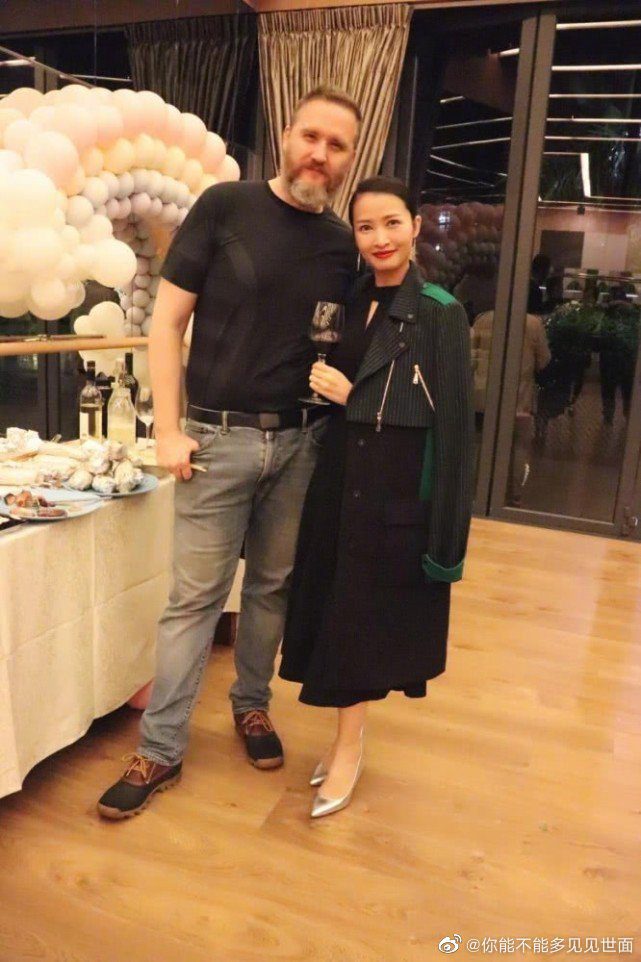 他與前妻曾經十分恩愛。
