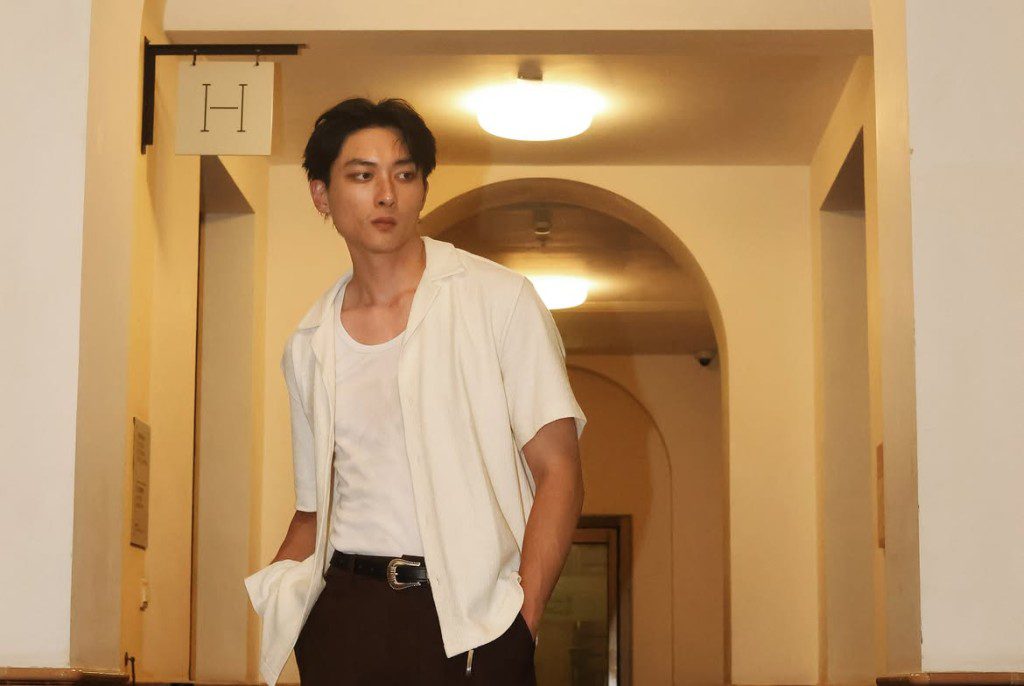 吳俊峰(Mark)擁有日系型男風格。