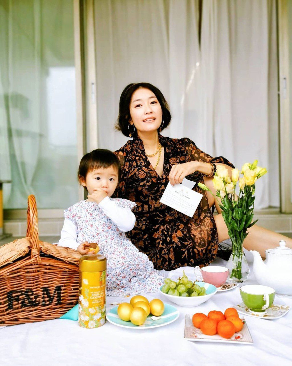張新悅早前因女兒患病而非常憂心。