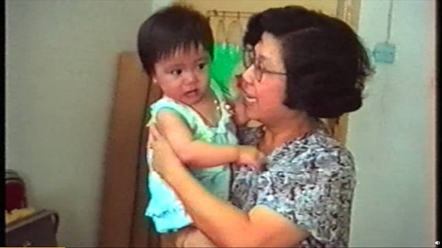 G.E.M.昔日照片。