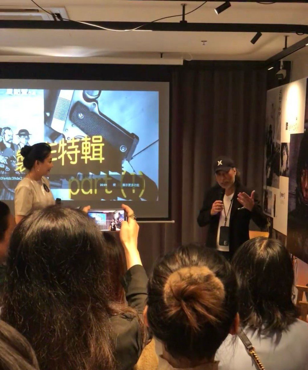 夏韶聲於見面會中暢談創作心得。