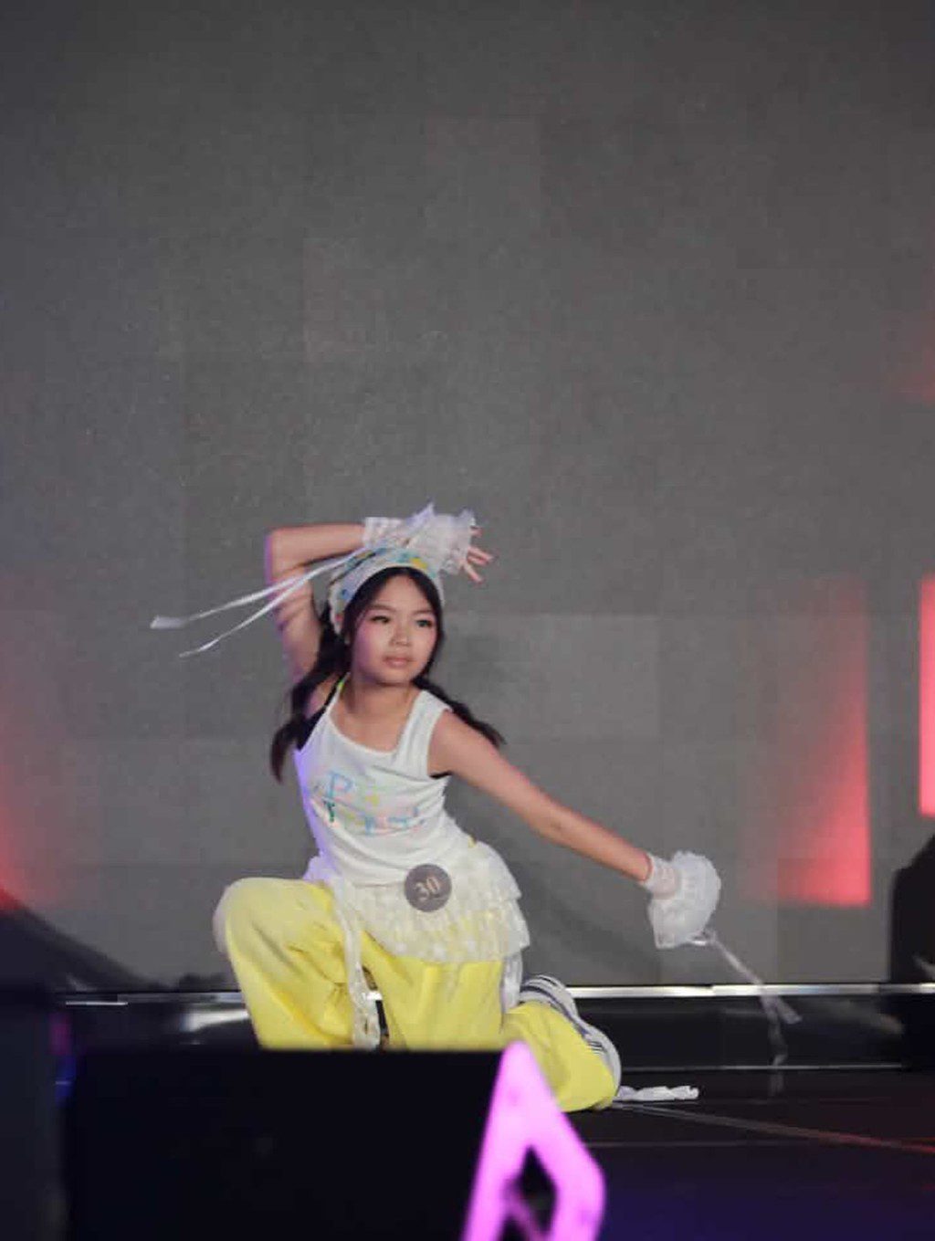 女兒「包包」徐心怡自幼就表現出對舞蹈的濃厚興趣。