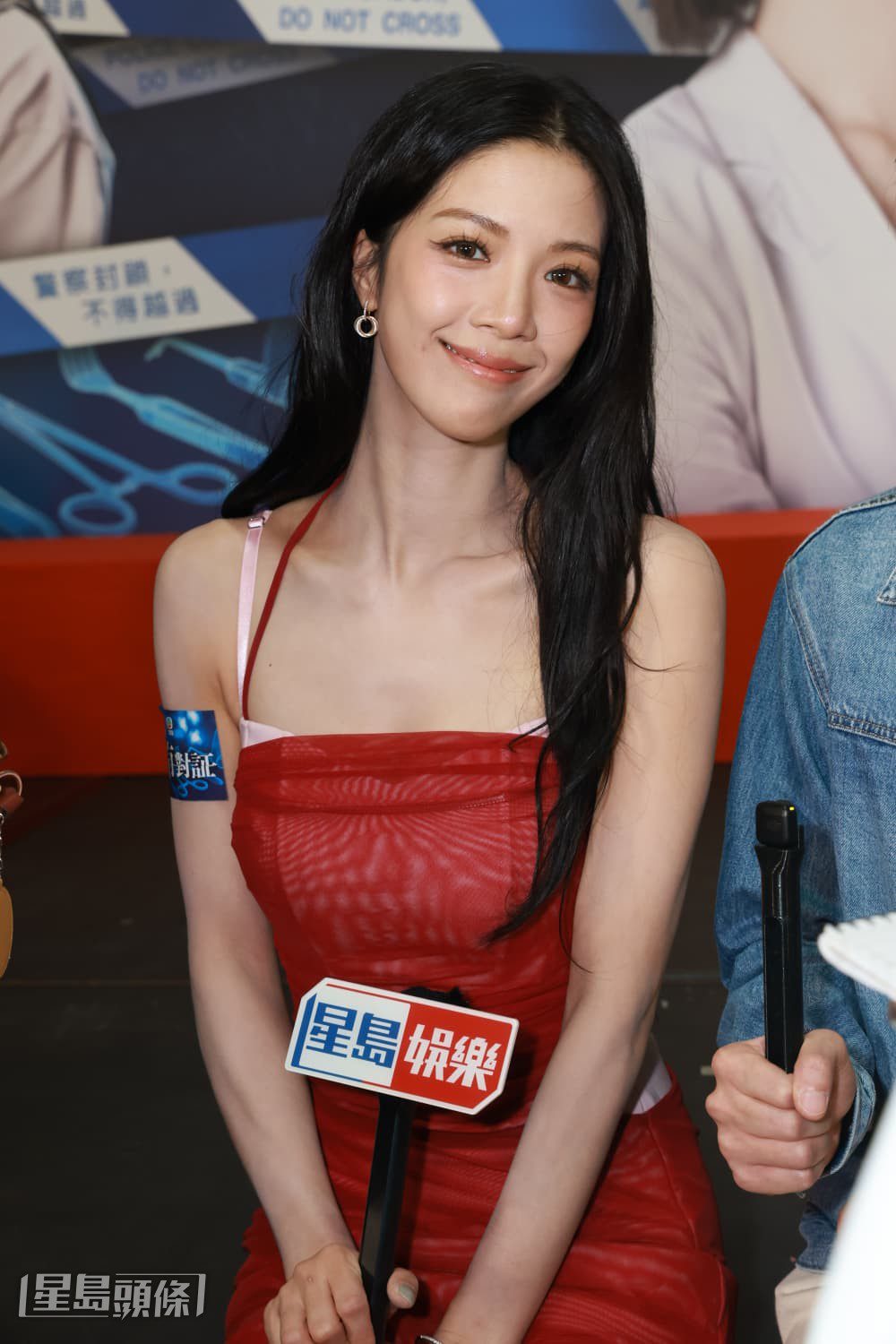 陳曉華坦言拍劇工作忙碌，令自己瘦了不少。
